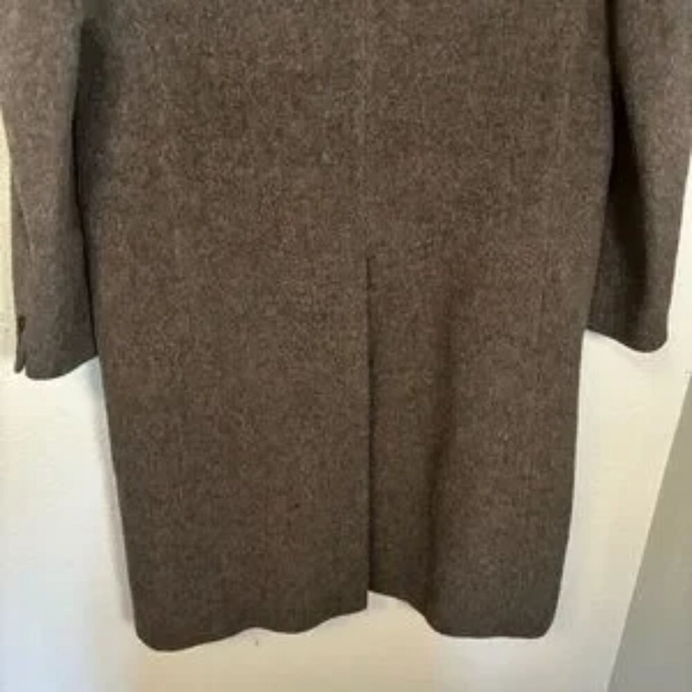 Kuppenheimer Men's Grey Wool Cashmere Long Overcoat - Picture 9 of 10